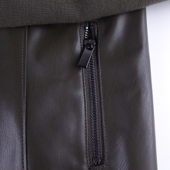 Veste Bagatelle M Avec Manches En Simili Cuir - Neuf Avec étiquettes, Style Trench Court